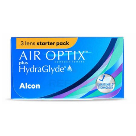 Air Optix Plus Hydraglyde Monthly Pack of 3