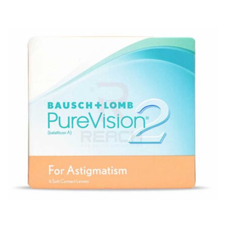Bausch & Lomb Pure Vision 2 Astigmatism Toric Hd 6 Lens Per Box